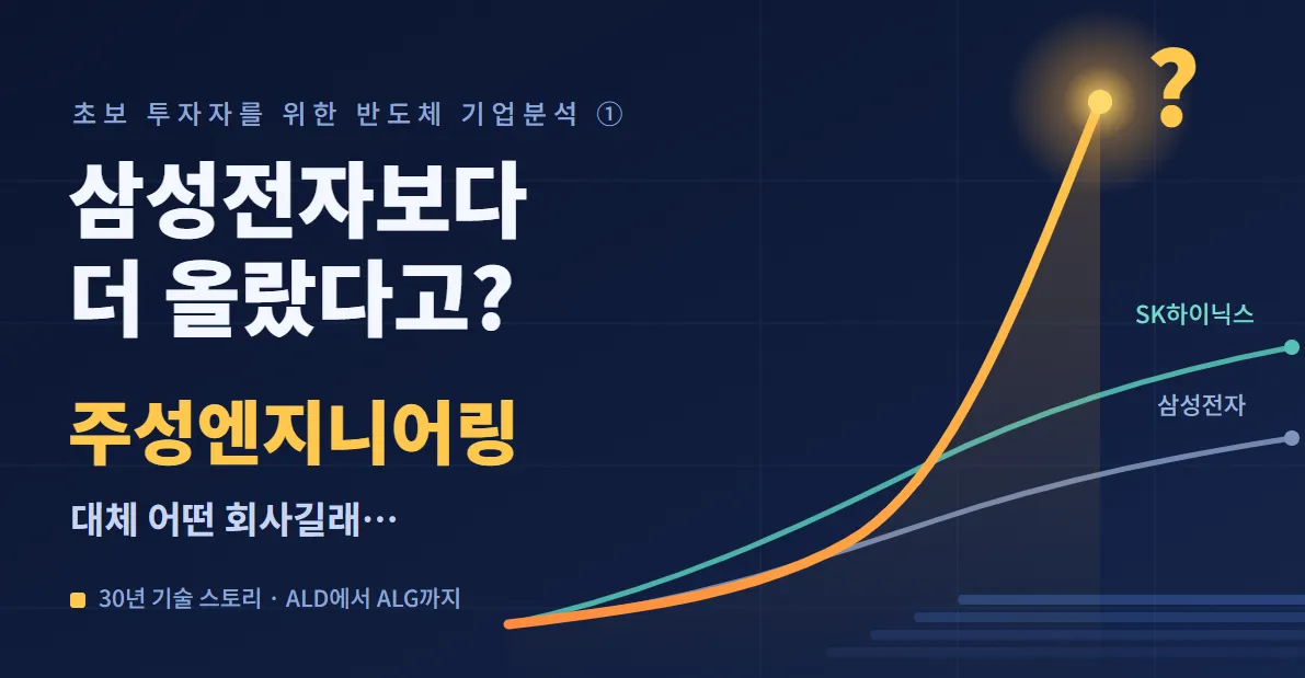 주성엔지니어링 어떤 회사? AI 반도체 상승장 속 30년 기술 이야기